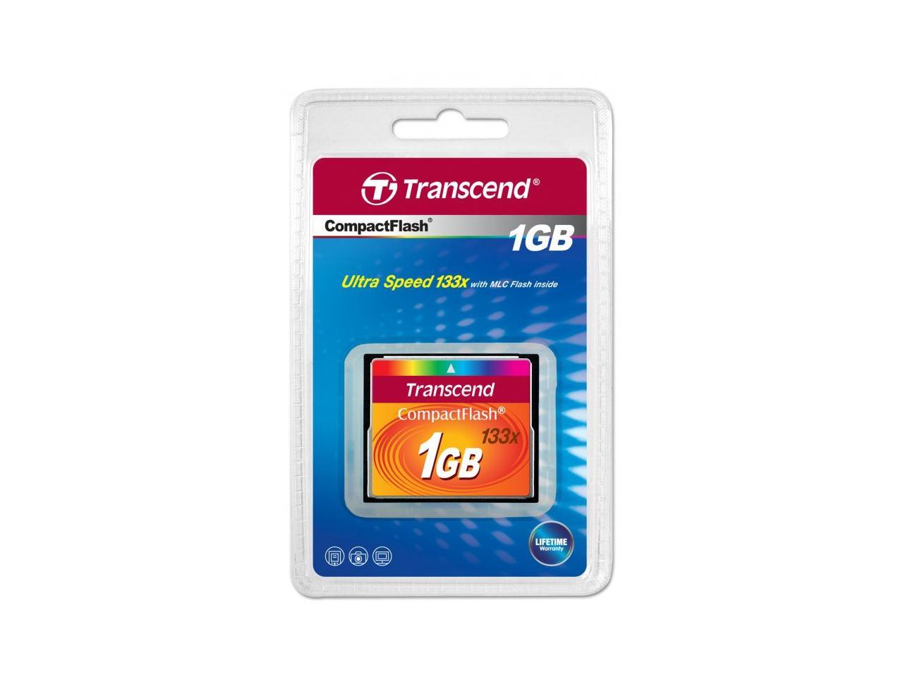 Transcend 1GB CompactFlash (CF) Card
