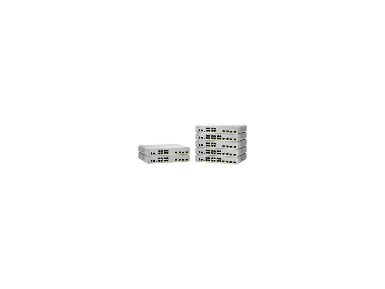 Cisco 8 Ports Manageable 2 x Expansion Slots Layer 3 Switch Model WS-C3560CX-8TC-S