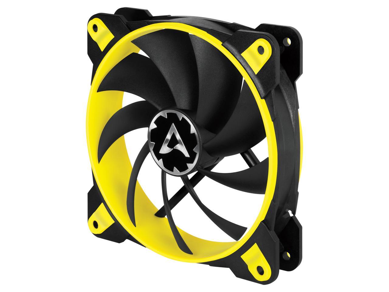 ARCTIC BioniX F140 - Gaming Fan with PWM PST I Silent 3-Phase Motor I 200 to 1800 RPM - Yellow