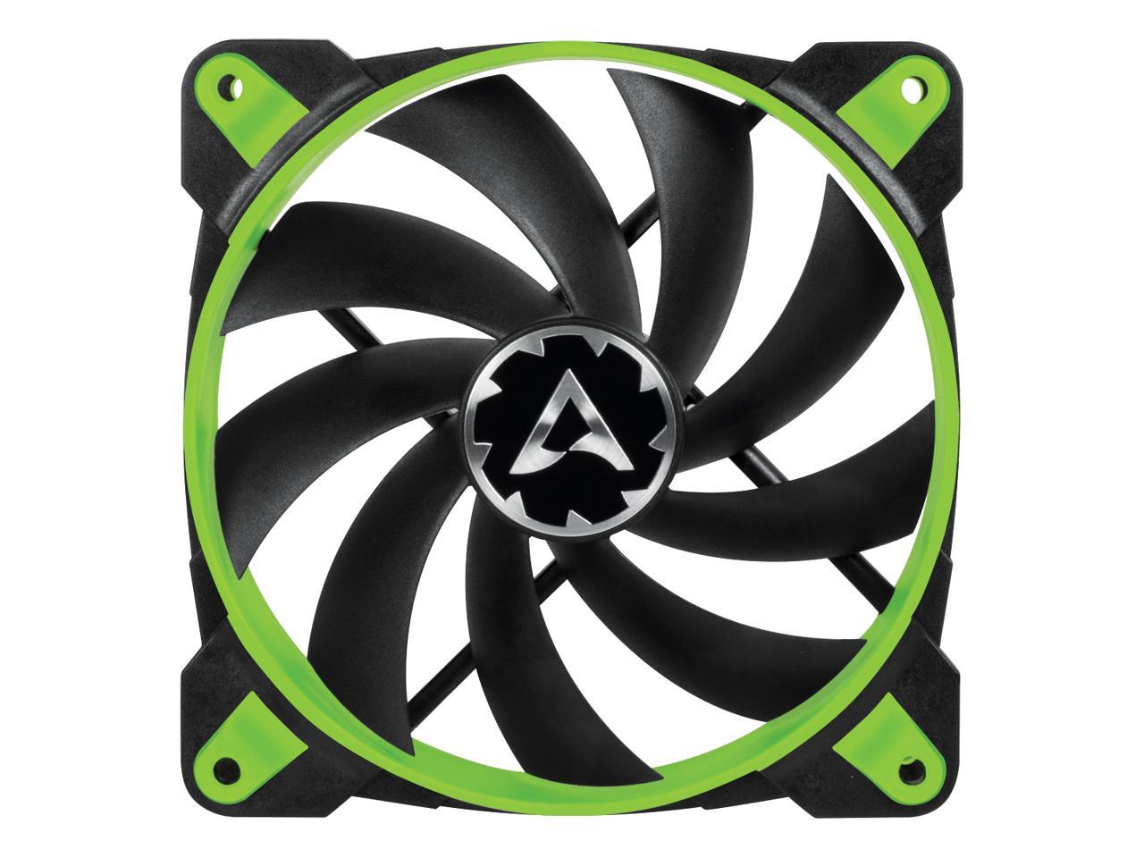 ARCTIC BioniX F120 - Gaming Fan with PWM PST I Silent 3-Phase Motor I 200 to 1800 RPM - Green
