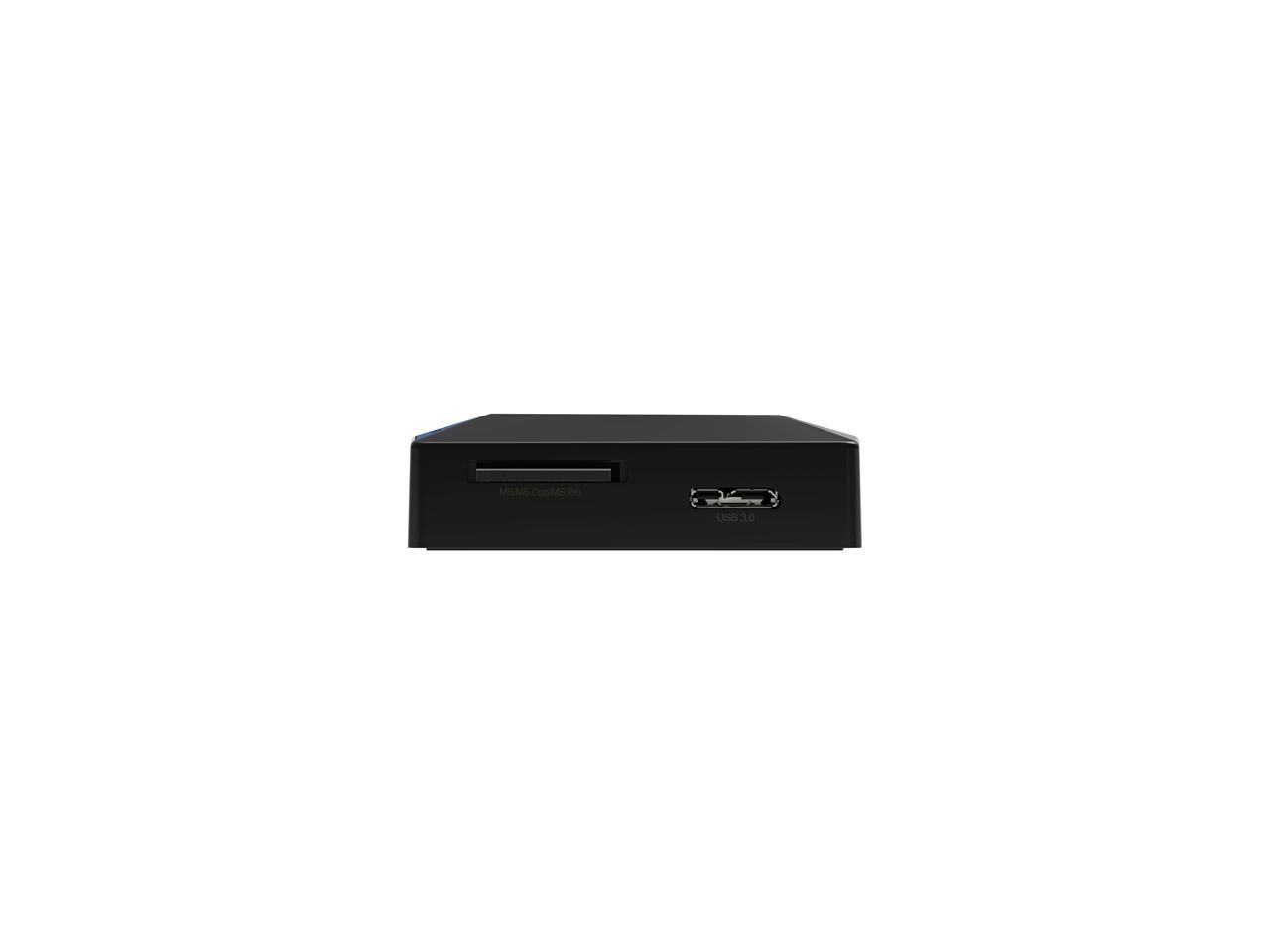 Sabrent 4 Slot USB 3.0 Super Speed Memory Card Reader Model SABCRBMC3