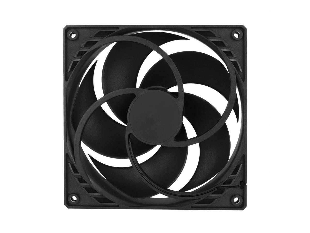 ARCTIC P12 PWM PST (5 Pack) - 120 mm Case Fan, PWM Sharing Technology (PST), Pressure-optimised, Value Pack, Very quiet motor, Computer, 200-1800 RPM - Black
