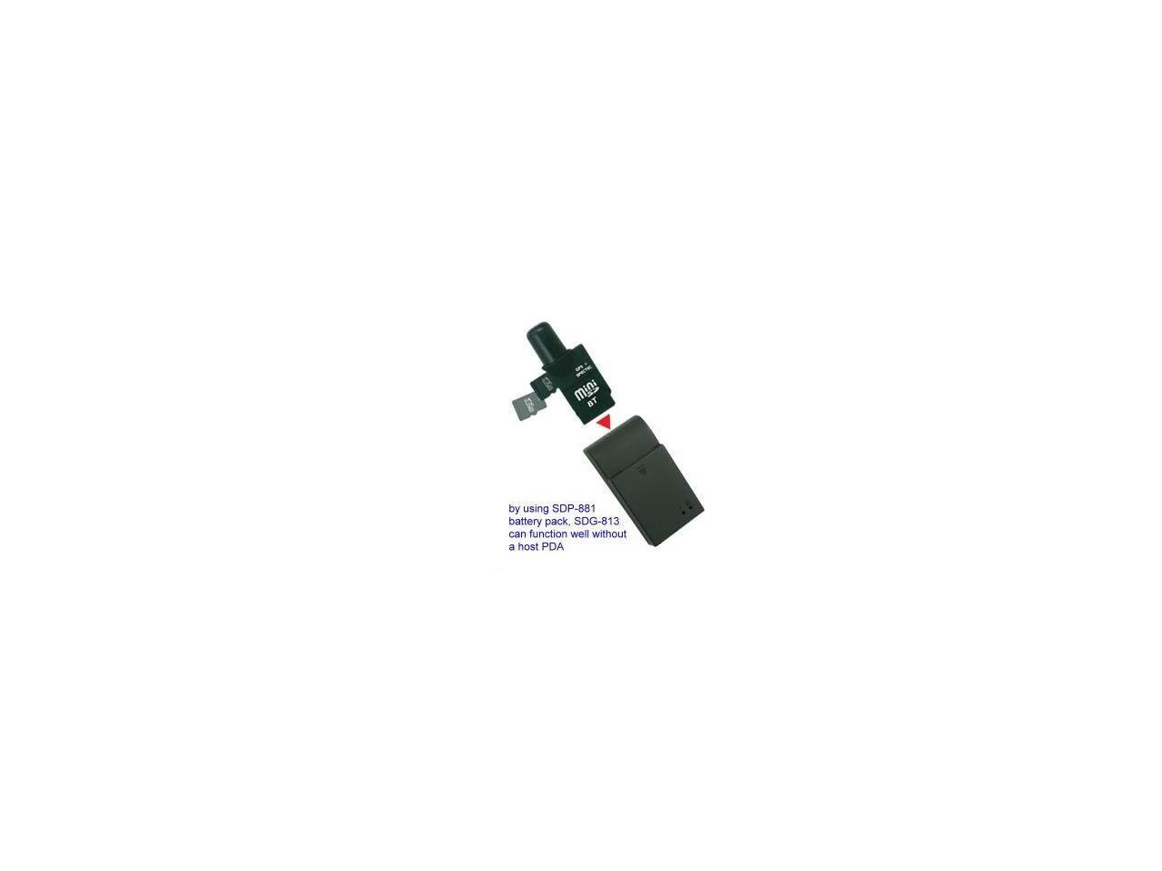 Spectec miniSD Bluetooth GPS Receiver SDG-813 + SDP-881 Battery Pack