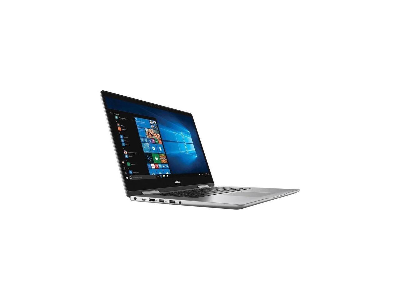 Dell Inspiron 15 I5570-7361SLV-PUS Laptop PC - Intel Core i7-8550U 1.8 GHz Quad-Core Processor - 8 GB Memory - 1 TB Hard Drive, 128 GB SSD - 15.6-inch Display - Windows 10 Home 64-bit - Platinum ...