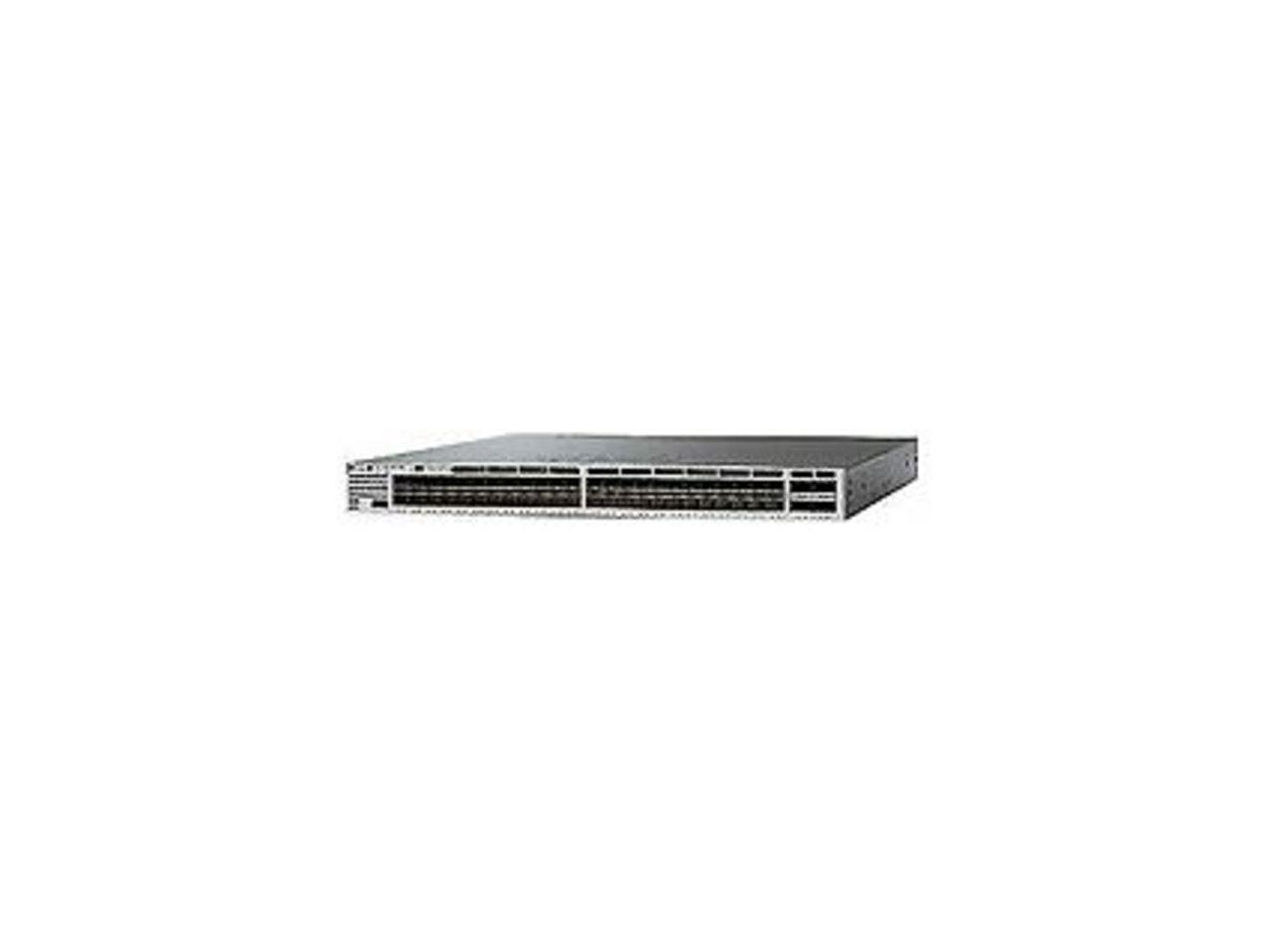Cisco Catalyst 3850 48 Port 10G Fiber Switch IP Base