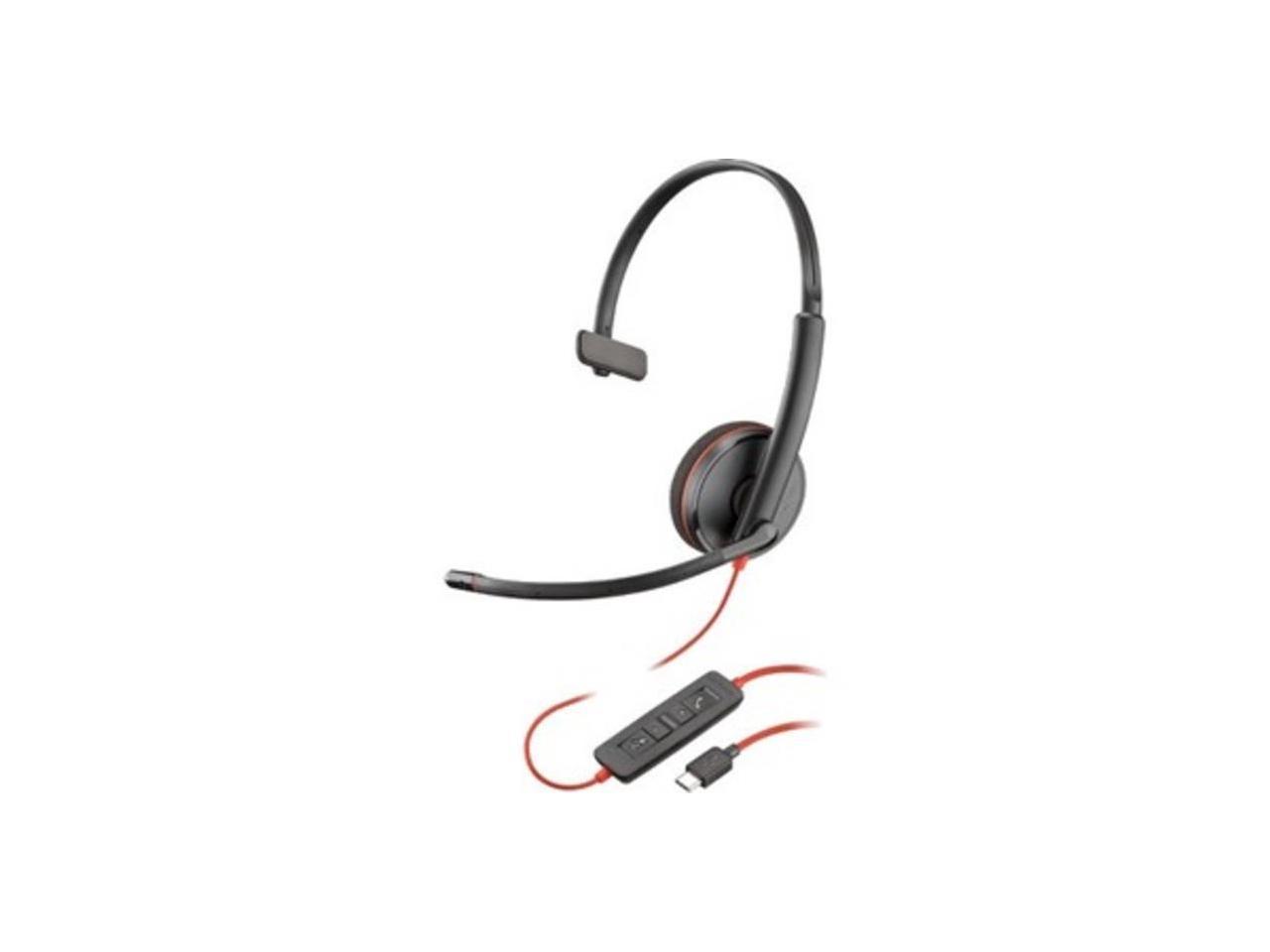POLY 209748-101 Blackwire C3210 USBC Headset