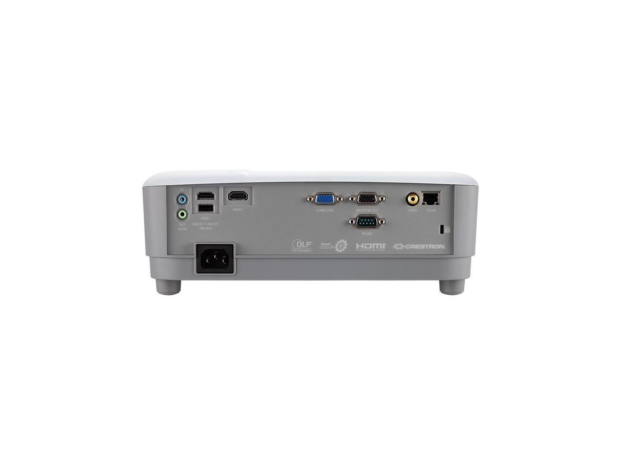 ViewSonic PG707X 4000 Lumens XGA Networkable DLP Projector with HDMI 1.3x Optical Zoom and Low Input Lag for Home and Corporate Settings