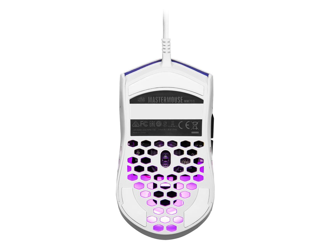 Cooler Master MasterMouse MM MM711 Gaming Mouse MM711WWOL1