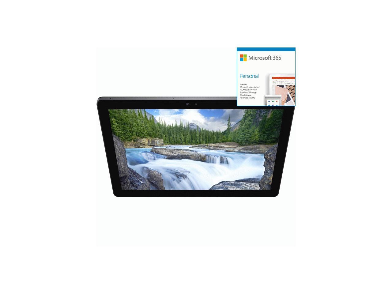 Dell Latitude 7210 Tablet - 12.3" Full HD - 16 GB RAM - Tita + Microsoft 365 Bundle