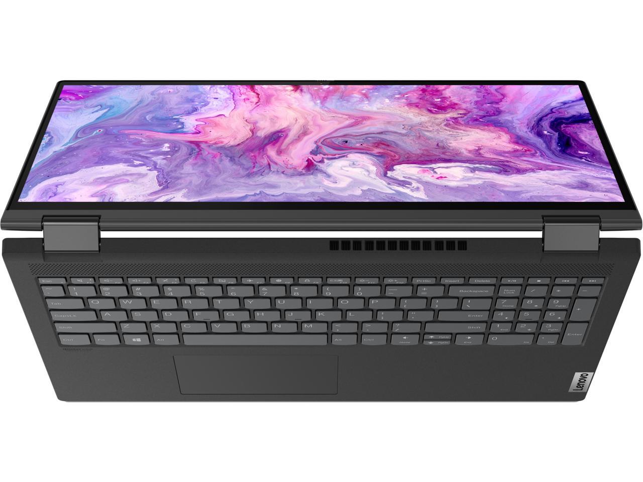 Lenovo IdeaPad Flex 5 15IIL05 81X30009US Intel Core i5 10th Gen 1035G1 (1.00 GHz) 8 GB Memory 256 GB PCIe SSD Intel UHD Graphics 15.6" Touchscreen 1920 x 1080 Convertible 2-in-1 Laptop Windows 10 Home 64-bit