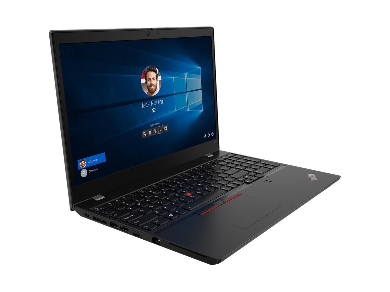 Lenovo ThinkPad L15 Gen1 20U30022US 15.6" - Full HD - 1920 x 1080 - Intel Core i5-10210U - 8 GB RAM - 256 GB SSD - Black