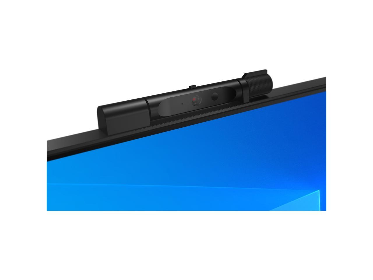 Lenovo ThinkCentre Tiny-in-One 24" (23.8" Viewable) Full HD 1920 x 1080 IPS DisplayPort Built-in Speakers/Mic Webcam Pivot Swivel Tilt Height Adjust VESA Monitor