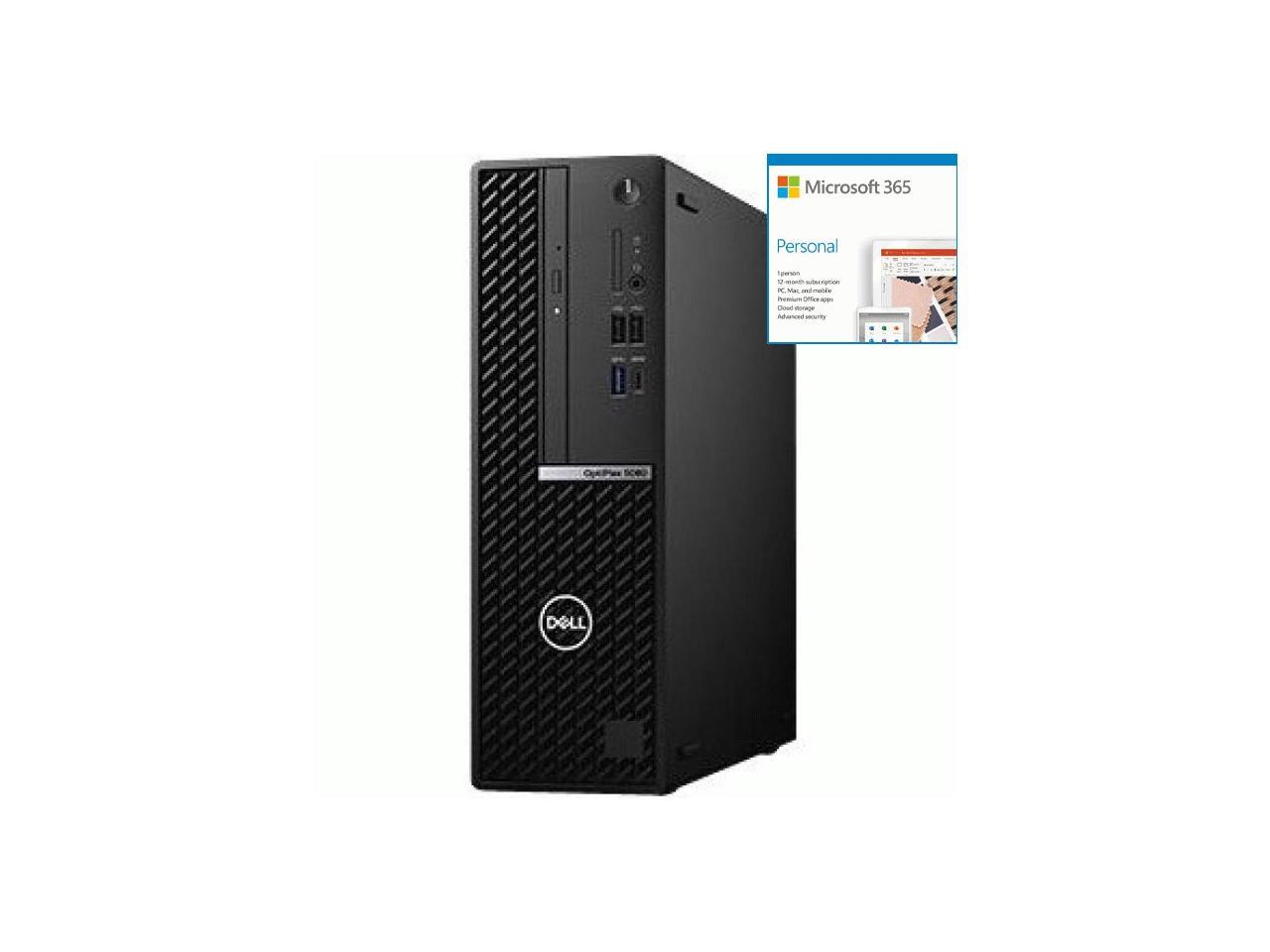 Dell OptiPlex 5000 5080 Desktop Computer - Intel Core i5 10t + Microsoft 365 Bundle