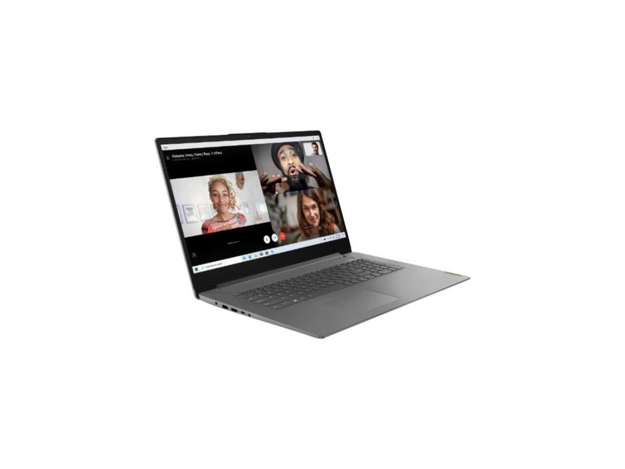 Lenovo IdeaPad 3 17ITL06 82H900EFUS 17.3" Notebook - HD+ - 1600 x 900 - Intel Core i7 11th Gen i7-1165G7 Quad-core (4 Core) 2.80 GHz - 8 GB RAM - 256 GB SSD - Arctic Gray - Intel Chip - Windows 1