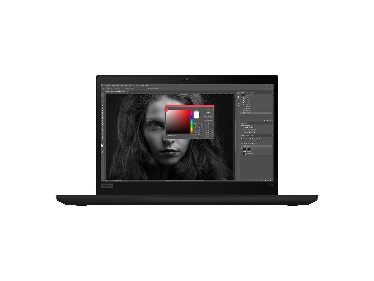 Lenovo ThinkPad P14s Gen 2 21A0005QUS 14" Mobile Workstation - Full HD - 1920 x 1080 - AMD Ryzen 7 PRO 5850U Octa-core (8 Core) 1.90 GHz - 16 GB RAM - 512 GB SSD - Black - Windows 11 Pro - AMD Ra