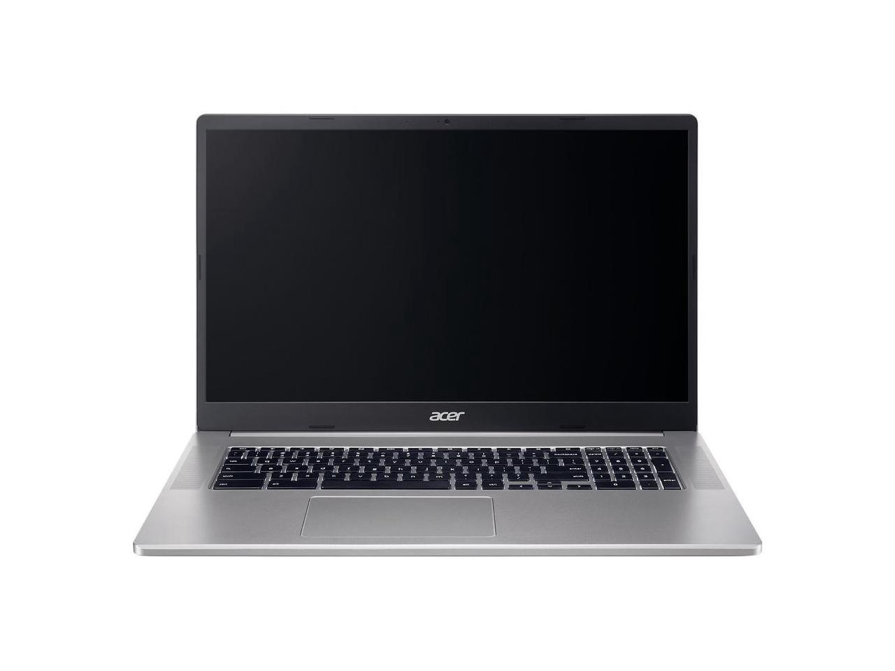 Acer Chromebook 317 CB317-1H CB317-1H-C41X 17.3" Chromebook - Full HD - 1920 x 1080 - Intel Celeron N5100 Quad-core (4 Core) 1.10 GHz - 4 GB RAM - 32 GB Flash Memory - Sparkly Silver - Chrome OS