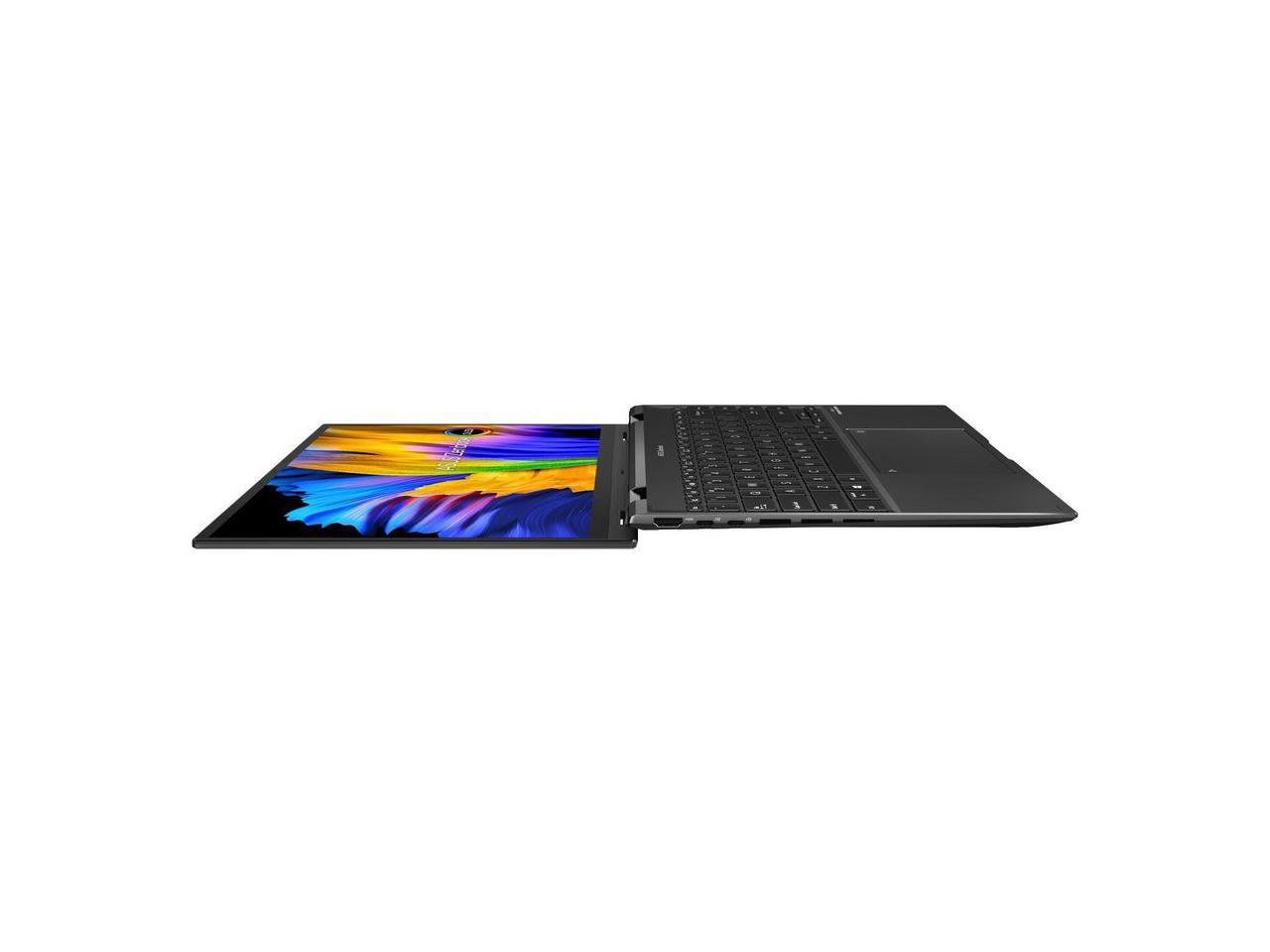 Asus Zenbook 14 Flip OLED UN5401 UN5401RA-DB74T 14" Touchscreen Convertible Notebook - AMD Ryzen 7 6800H - 16 GB Total RAM - 16 GB On-board Memory - 1 TB SSD - Jade Black - AMD Chip - AMD - NanoE