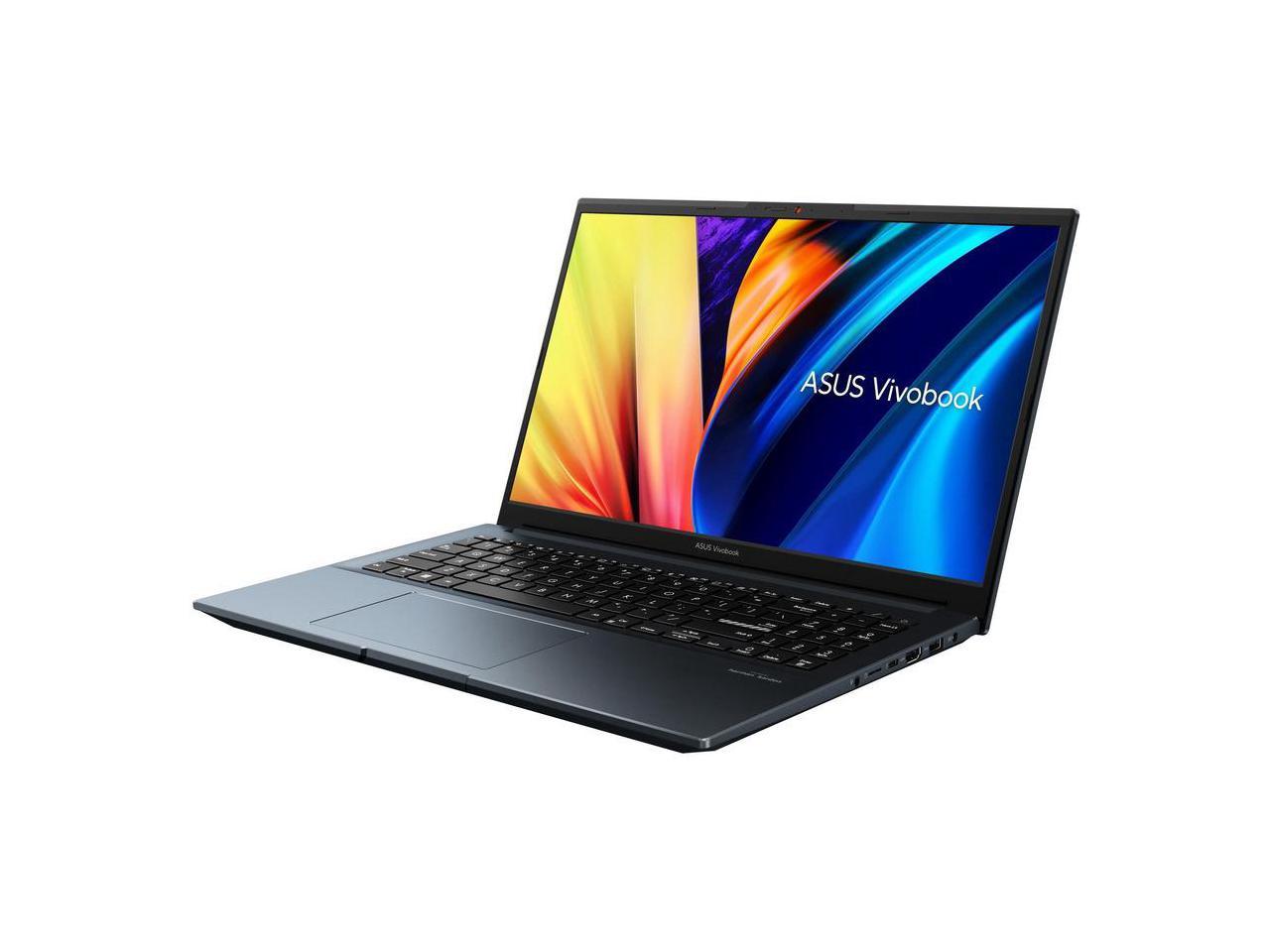 ASUS VivoBook Pro 15 Laptop, 15.6" FHD Display, Intel Core i5-12450H CPU, NVIDIA GeForce GTX 1650 Max-Q GPU, 8GB RAM, 512GB SSD, Windows 11 Home, Quiet Blue, K6500ZH-DB51