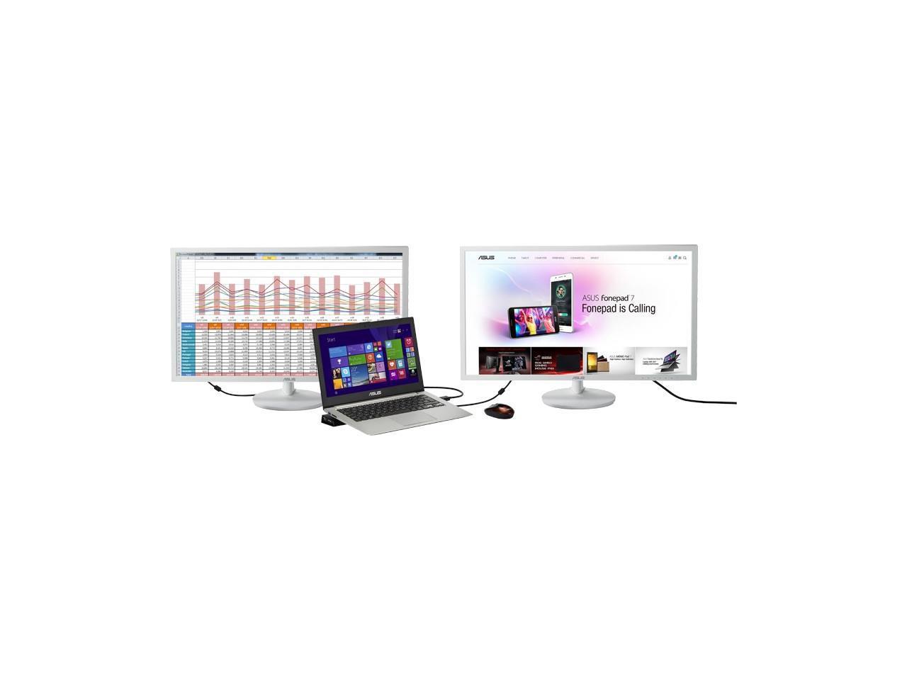 ASUS USB 3.0_HZ-3B Universal Laptop Docking Station