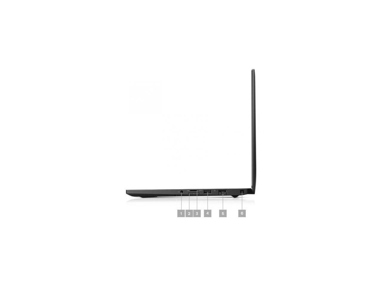 DELL Laptop Latitude 7290 (80VG6) Intel Core i7 8th Gen 8650U (1.90 GHz) 8 GB Memory 256 GB SSD Intel UHD Graphics 620 12.5" Windows 10 Pro 64-Bit