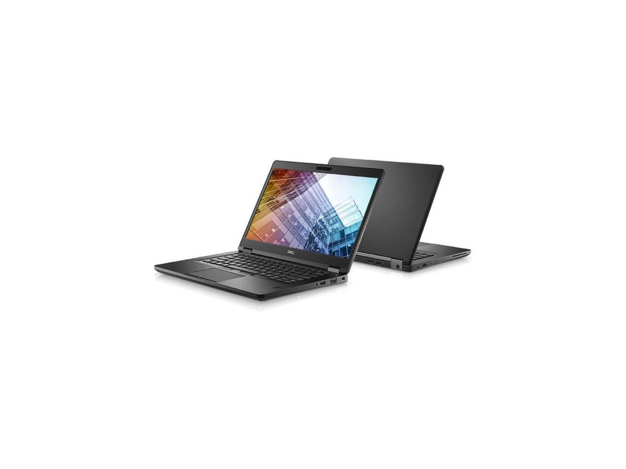 Dell Latitude 5000 5491 14" LCD Notebook - Intel Core i7 (8th Gen) i7-8850H Hexa-core (6 Core) 2.60 GHz - 8 GB DDR4 SDRAM - 256 GB SSD - Windows 10 Pro 64-bit (English/French/Spanish) - 1920 x 1080