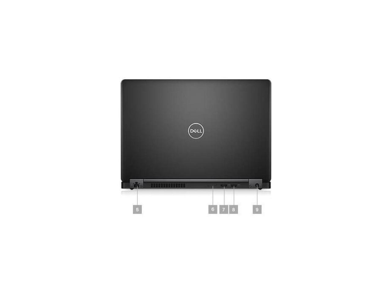 Dell Latitude 5000 5491 14" LCD Notebook - Intel Core i7 (8th Gen) i7-8850H Hexa-core (6 Core) 2.60 GHz - 16 GB DDR4 SDRAM - 512 GB SSD - Windows 10 Pro 64-bit (English/French/Spanish) - 1920 x 1080