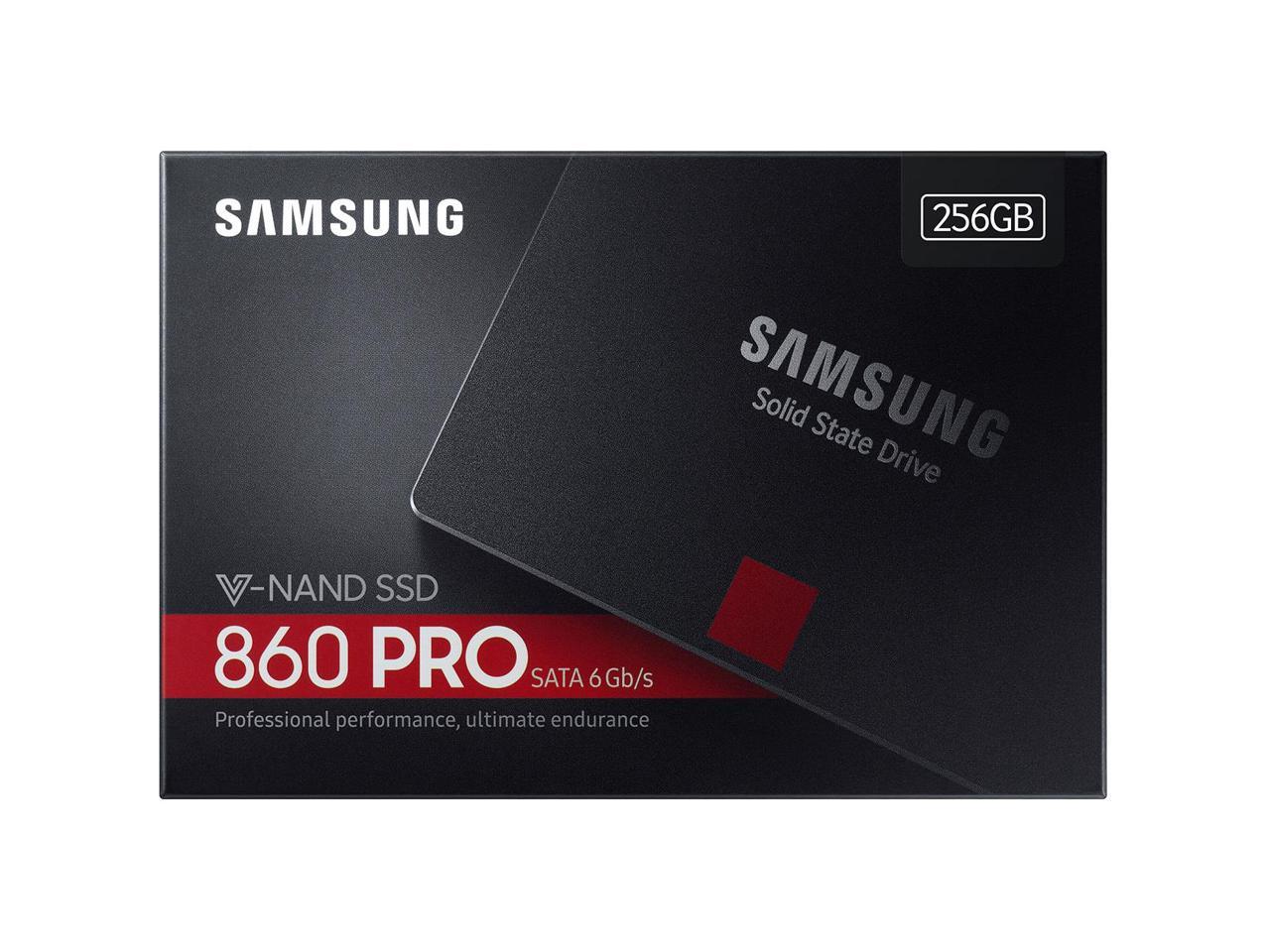 Samsung - MZ-76P256E - Samsung 860 PRO MZ-76P256E 256 GB Solid State Drive - 2.5 Internal - SATA (SATA/600) -
