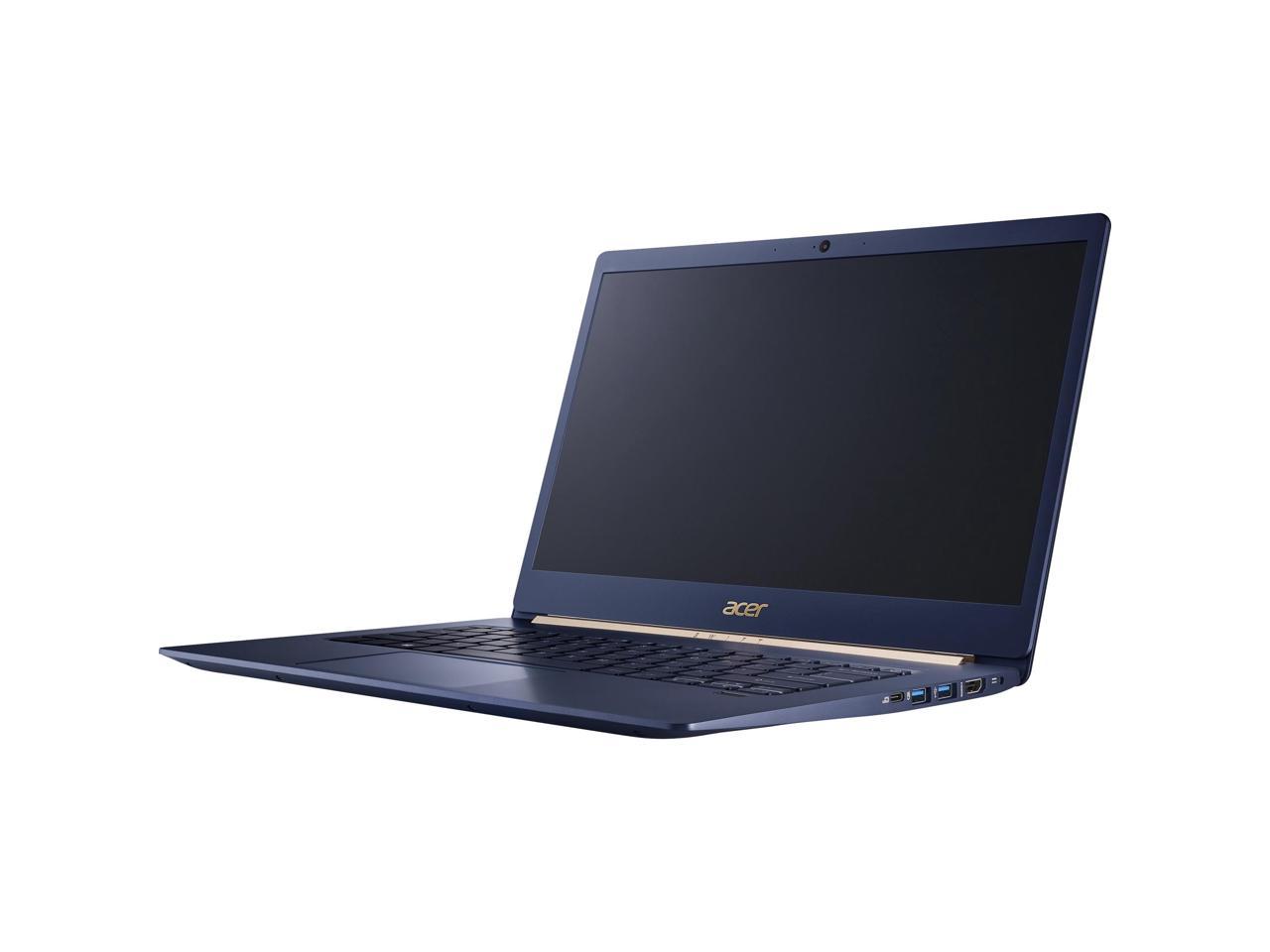 Acer Swift 5 SF514-52TP-52LH 14" Touchscreen LCD Notebook - Intel Core i5 (8th Gen) i5-8250U Quad-core (4 Core) 1.60 GHz - 8 GB LPDDR3 - 256 GB SSD - Windows 10 Pro 64-bit - 1920 x 1080 - In-plane Swi