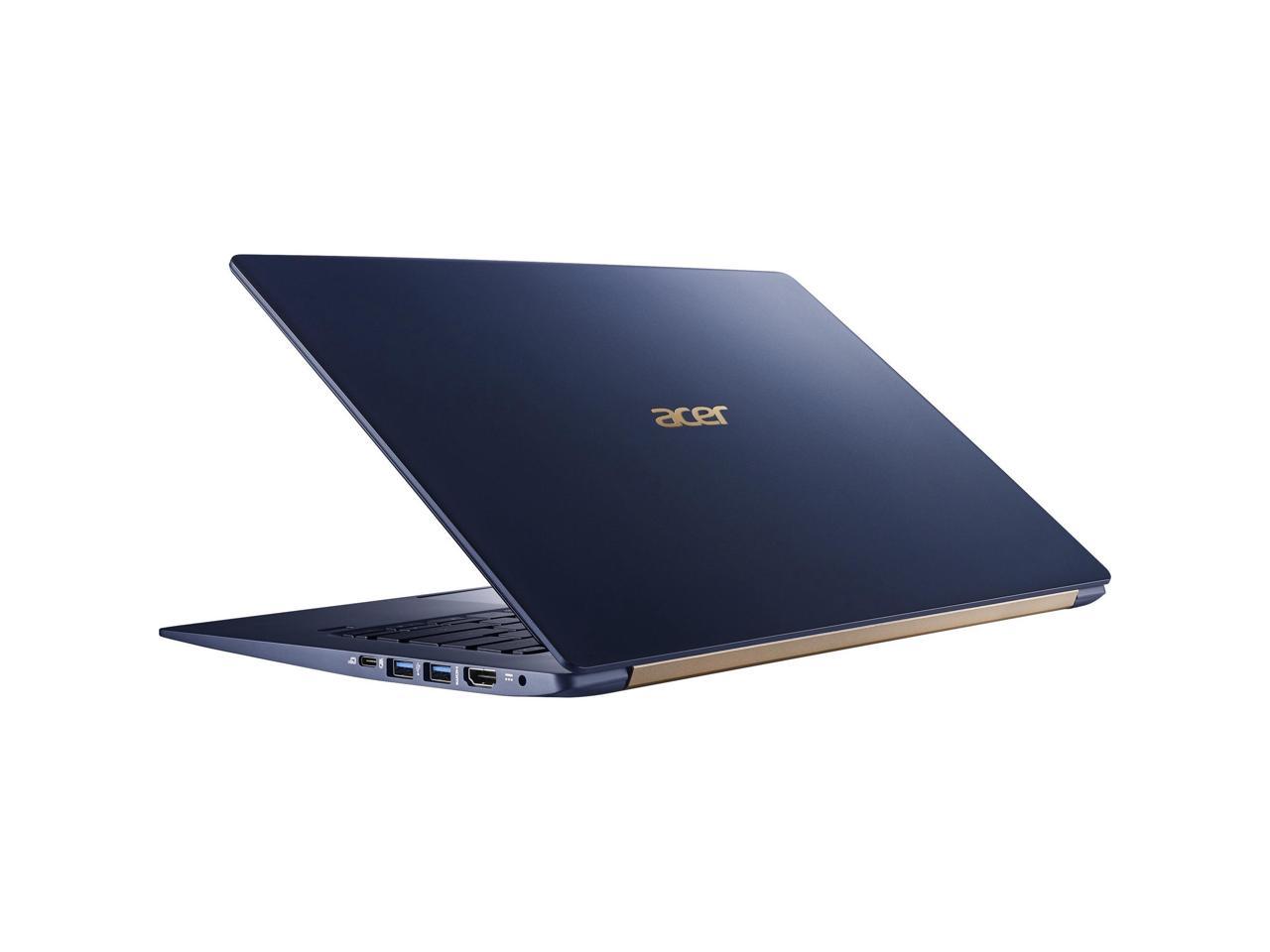 Acer Swift 5 SF514-52TP-52LH 14" Touchscreen LCD Notebook - Intel Core i5 (8th Gen) i5-8250U Quad-core (4 Core) 1.60 GHz - 8 GB LPDDR3 - 256 GB SSD - Windows 10 Pro 64-bit - 1920 x 1080 - In-plane Swi