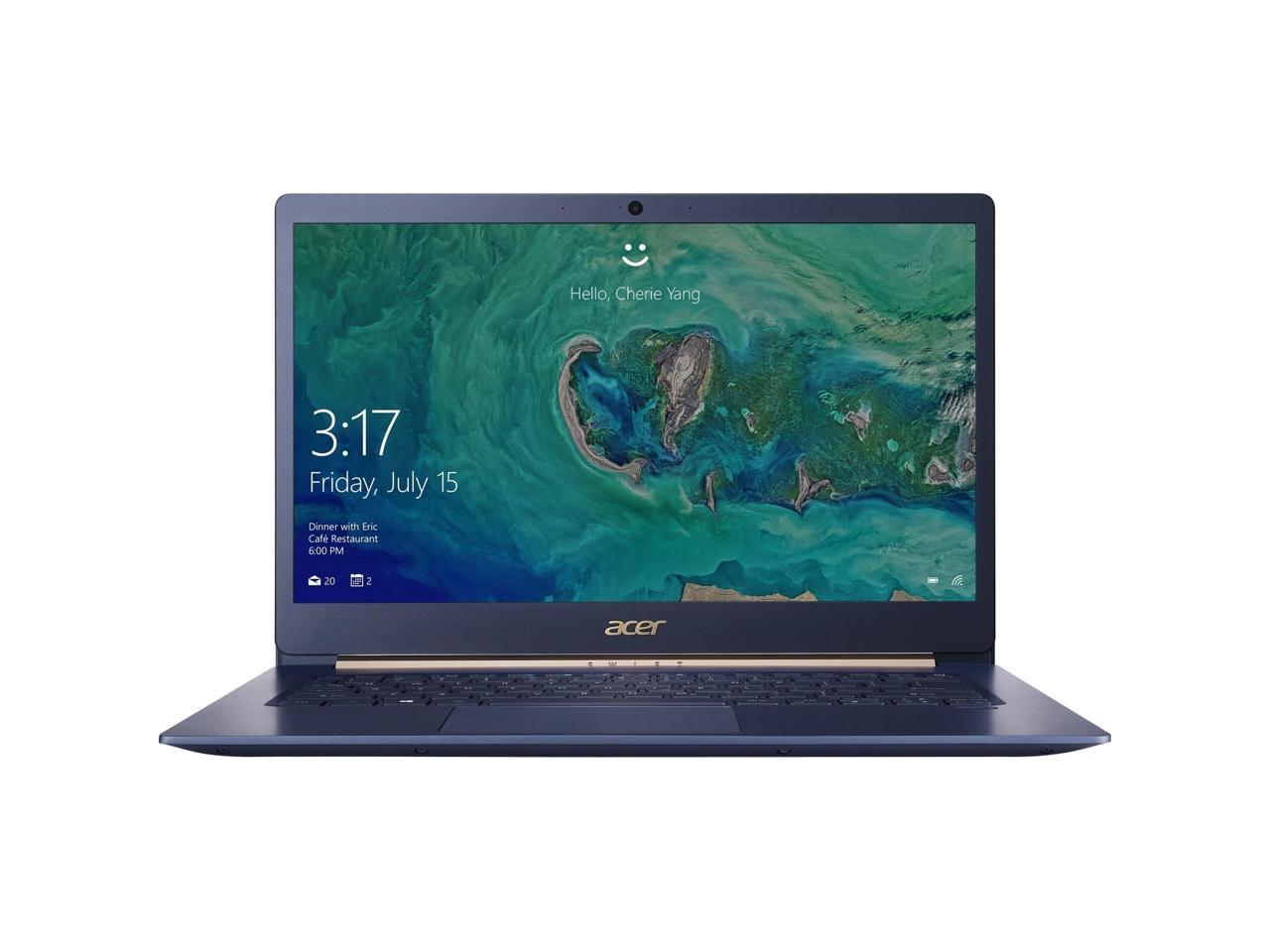 Acer Swift 5 SF514-52TP-52LH 14" Touchscreen LCD Notebook - Intel Core i5 (8th Gen) i5-8250U Quad-core (4 Core) 1.60 GHz - 8 GB LPDDR3 - 256 GB SSD - Windows 10 Pro 64-bit - 1920 x 1080 - In-plane Swi
