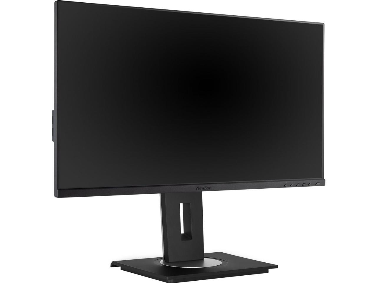 ViewSonic VG2455 24 Inch IPS 1080p Monitor with USB 3.1 Type C HDMI DisplayPort VGA and 40 Degree Tilt Ergonomics for Home and Office