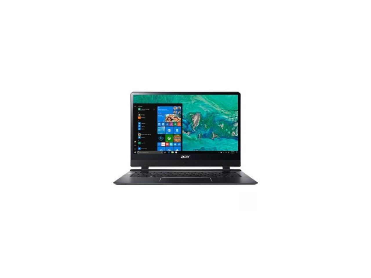 Acer Swift 7 SF714-51T SF714-51T-M4PV 14" Touchscreen LCD Notebook - Intel Core i7 (7th Gen) i7-7Y75 Dual-core (2 Core) 1.30 GHz - 8 GB LPDDR3 - 256 GB SSD - Windows 10 Pro 64-bit - 1920 x 1080 - In-plane Switching (IPS) Technology, Cine...