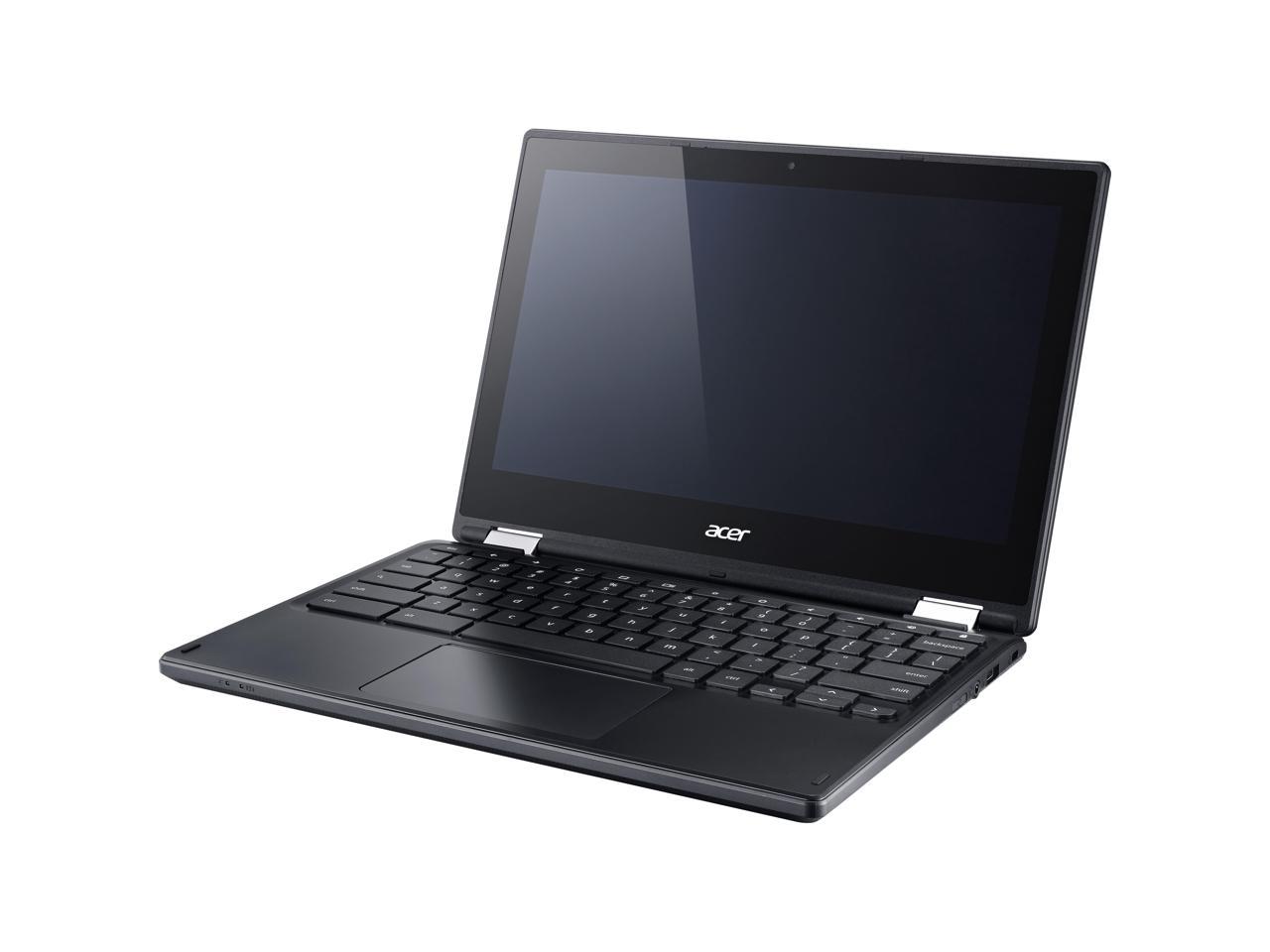 Acer CB5-132T-C67Q 11.6" Touchscreen Chromebook - 1366 x 768 - Celeron N3060 - 4 GB RAM - 32 GB Flash Memory - Stone Blue - Chrome OS 64-bit - Intel HD Graphics 400 - In-plane Switching (IPS) Tec