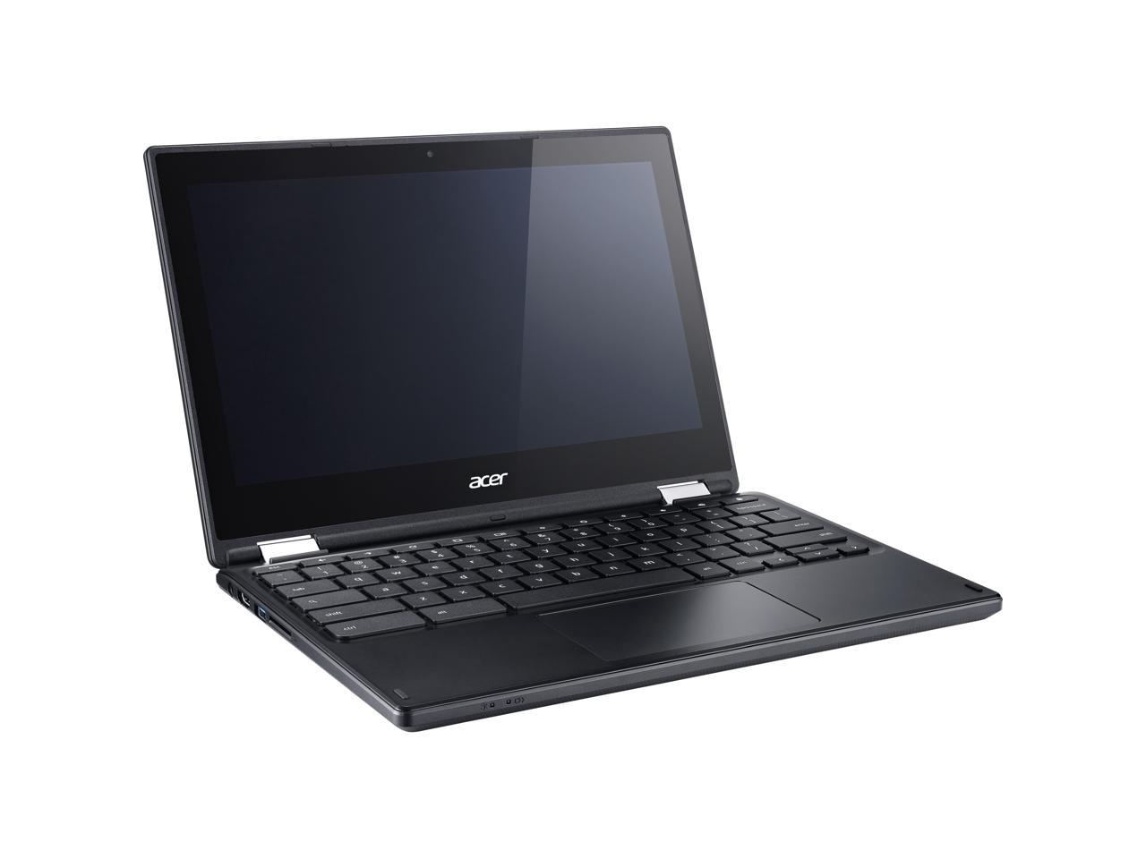 Acer CB5-132T-C67Q 11.6" Touchscreen Chromebook - 1366 x 768 - Celeron N3060 - 4 GB RAM - 32 GB Flash Memory - Stone Blue - Chrome OS 64-bit - Intel HD Graphics 400 - In-plane Switching (IPS) Tec