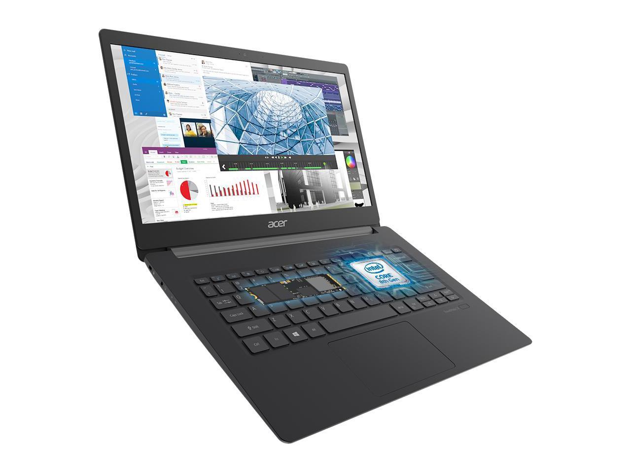 Acer TravelMate X5 X514-51T TMX514-51T-72KH 14" Touchscreen Notebook - 1920 x 1080 - Core i7 i7-8565U - 16 GB RAM - 512 GB SSD