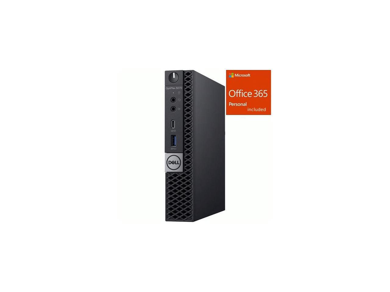 Dell OptiPlex 5000 5070 Desktop Computer - Core i5 i5-9500T + Office 365 Bundle