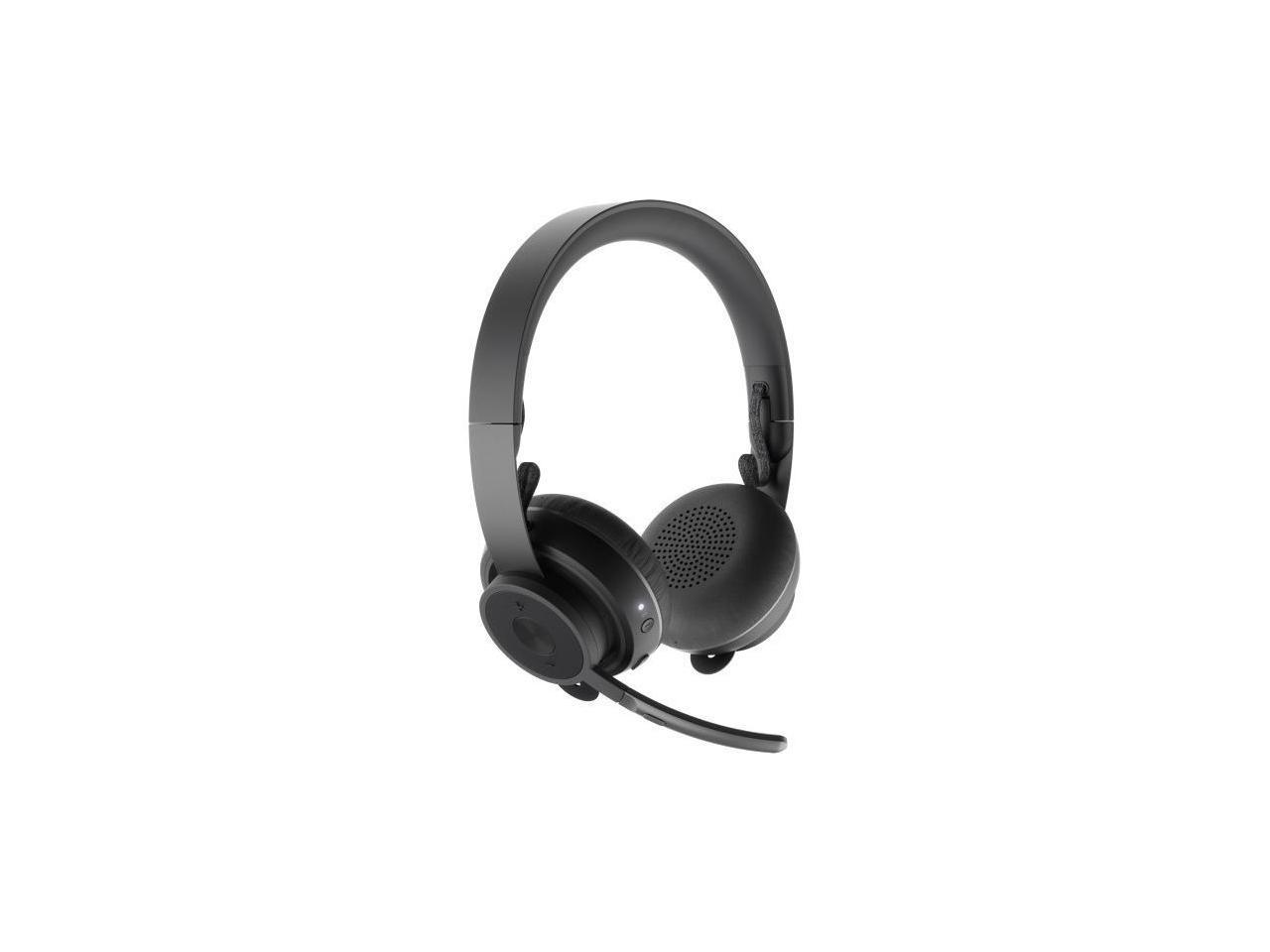 Logitech - 981-000805 - Logitech Zone Wireless Plus Headset - Stereo - Wireless - Bluetooth - 98.4 ft - 30 Hz - 13 kHz -