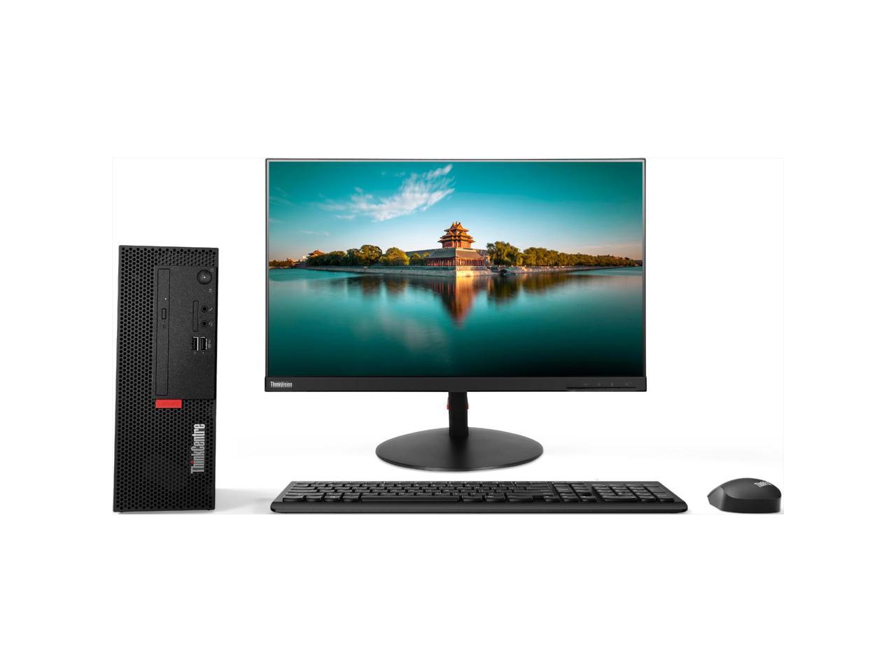 Lenovo ThinkCentre M720e SFF Desktop Computer i5-9400 8GB 1TB HDD W10P DVDW
