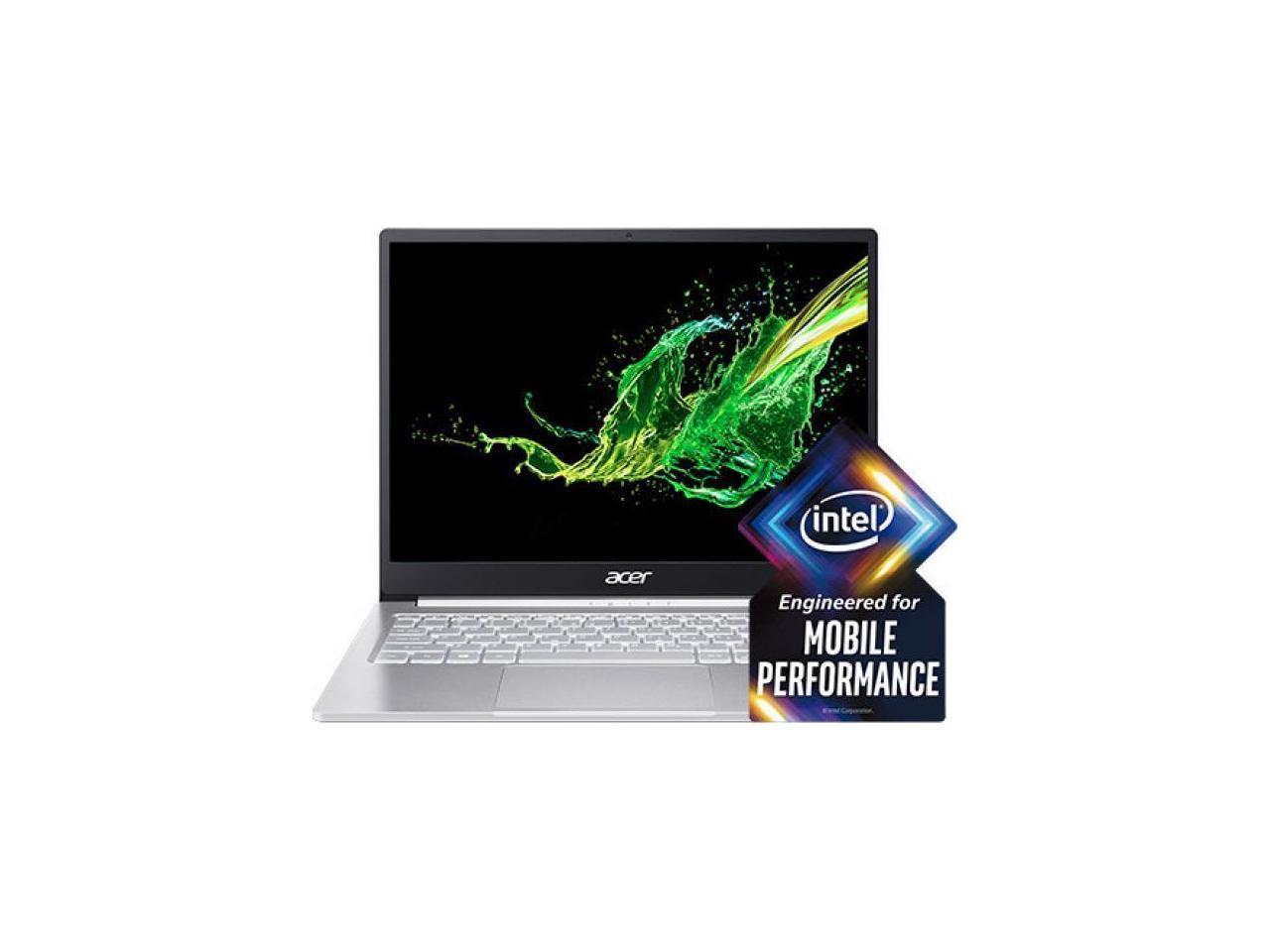 Acer Swift 3 SF313-52-52VA 13.5" Notebook - 2256 x 1504 - Core i5 i5-1035G4 - 8 GB RAM - 512 GB SSD - Silver - Windows 10 Home 64-bit - Intel Iris Plus Graphics - CineCrystal, In-plane Switching