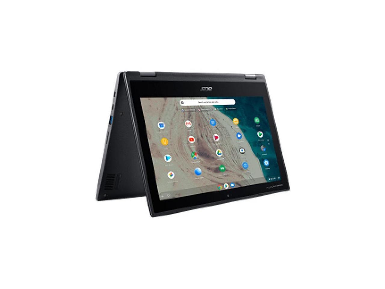 Acer Chromebook Spin 511 R752T-C3M5 11.6" Touchscreen 2 in 1 Chromebook - 1366 x 768 - Celeron N4020 - 4 GB RAM - 32 GB Flash Memory - Shale Black - Chrome OS - Intel UHD Graphics 600 - In-plane