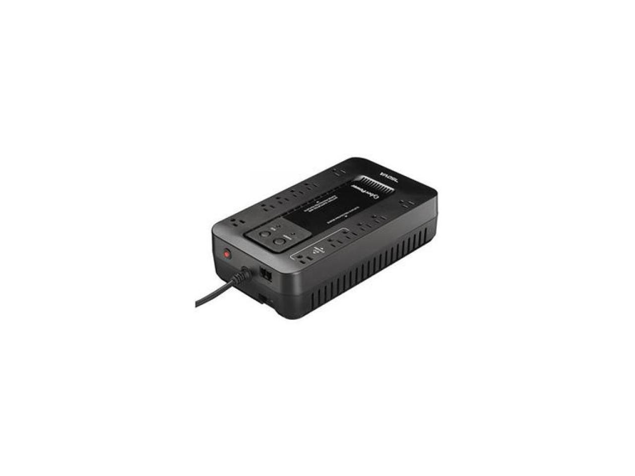 CYBERPOWER EC750G Ecologic EC750G 750VA/425W Energy Efficient Desktop ECO UPS