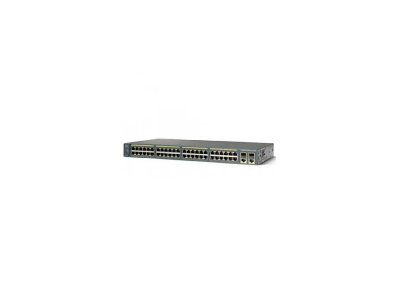 Cisco WS-C2960+48TC-L CATALYST 2960 PLUS 48PORT 10/100+2XT/SFP LAN BASE