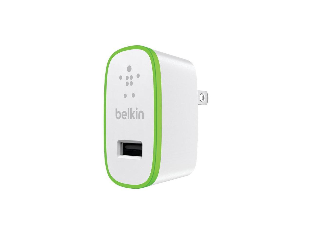 Belkin F8J040TTWHT USB/LITNG WALL CHRGR