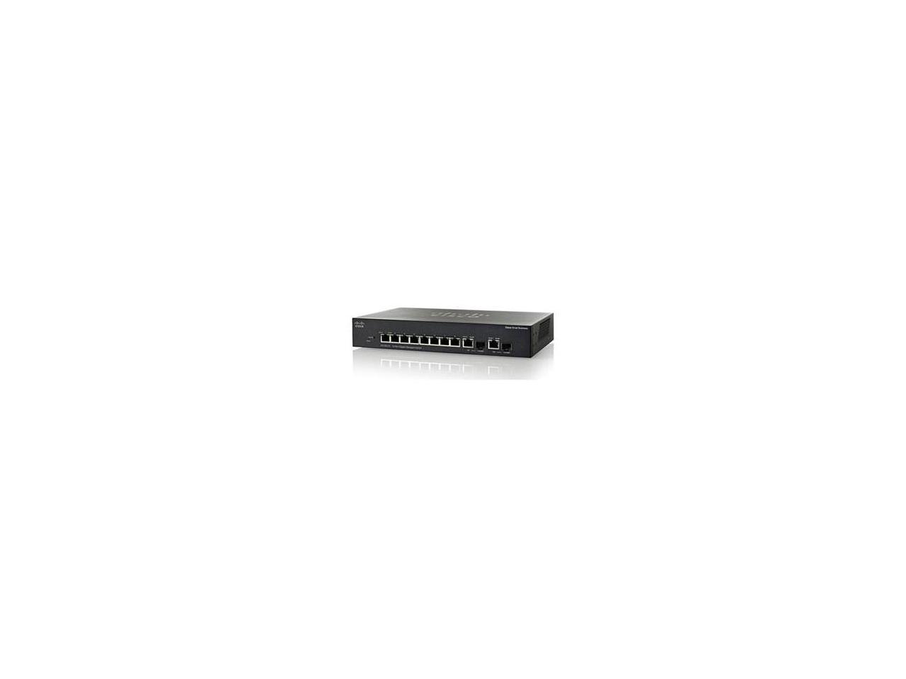 CISCO SG350-10MP-K9-NA SG350-10MP 10PORT GIGABIT POE