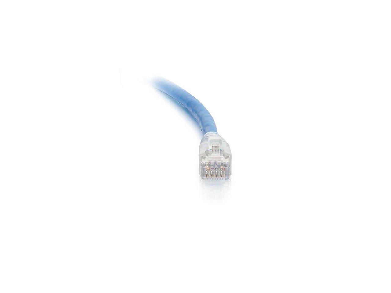 C2G 43172 HDBaseT Certified Cat6a Cable with Discontinuous Shielding, Plenum CMP-Rated, Blue (50 Feet, 15.24 Meters)