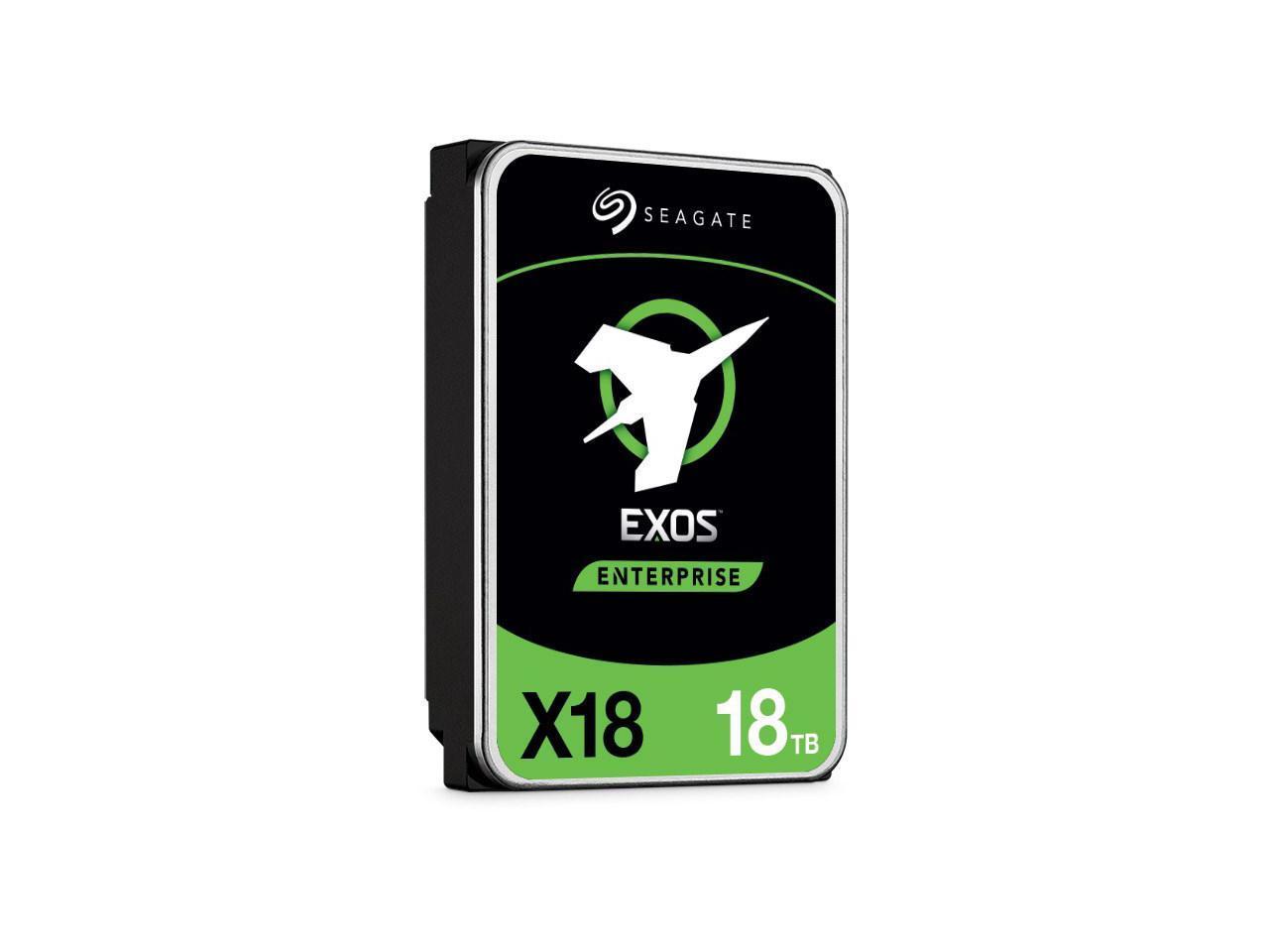 Seagate 18TB Exos X18 7200 RPM SAS 12Gb/s 256MB Cache 3.5-Inch Enterprise Hard Drive HDD (ST18000NM004J)