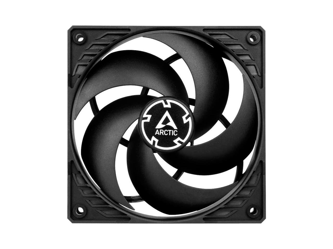 Arctic ACFAN00176A P12 TC 120mm Fluid Dynamic Bearing Pressure-optimised Temperature Control Sensor 3-pin Case Fan Black