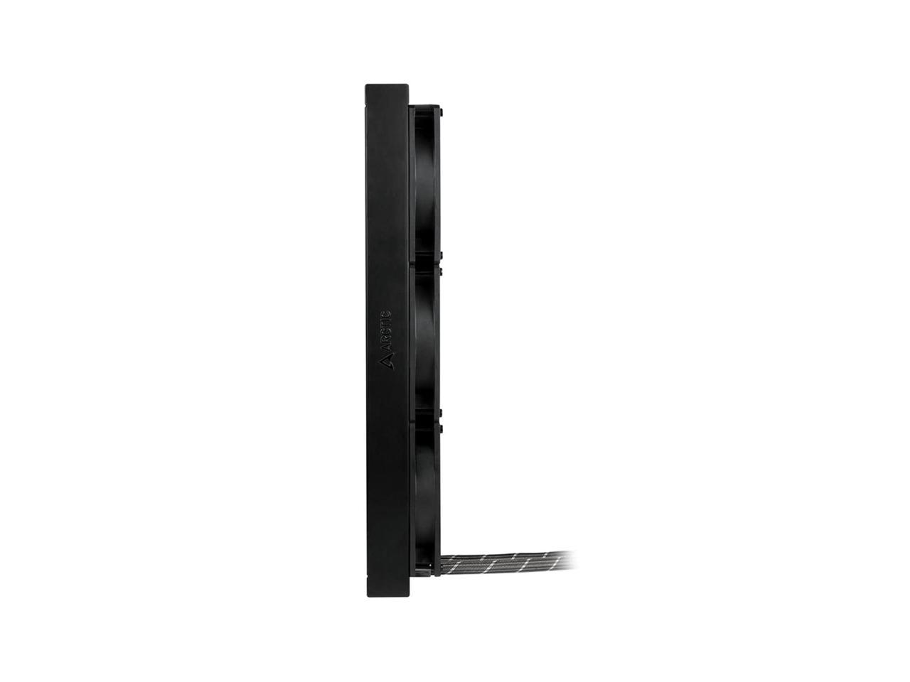 ARCTIC Liquid Freezer II 420 RGB - Multi-Compatible All-in-one CPU RGB AIO Water Cooler, Black ACFRE00110A