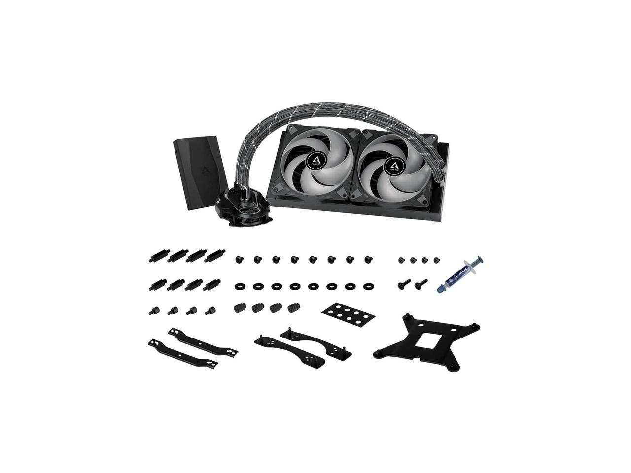 ARCTIC ?Liquid Freezer II 280 RGB (Incl. Controller) CPU AIO Water Cooler - Multi-Compatible All-in-one ACFRE00107A