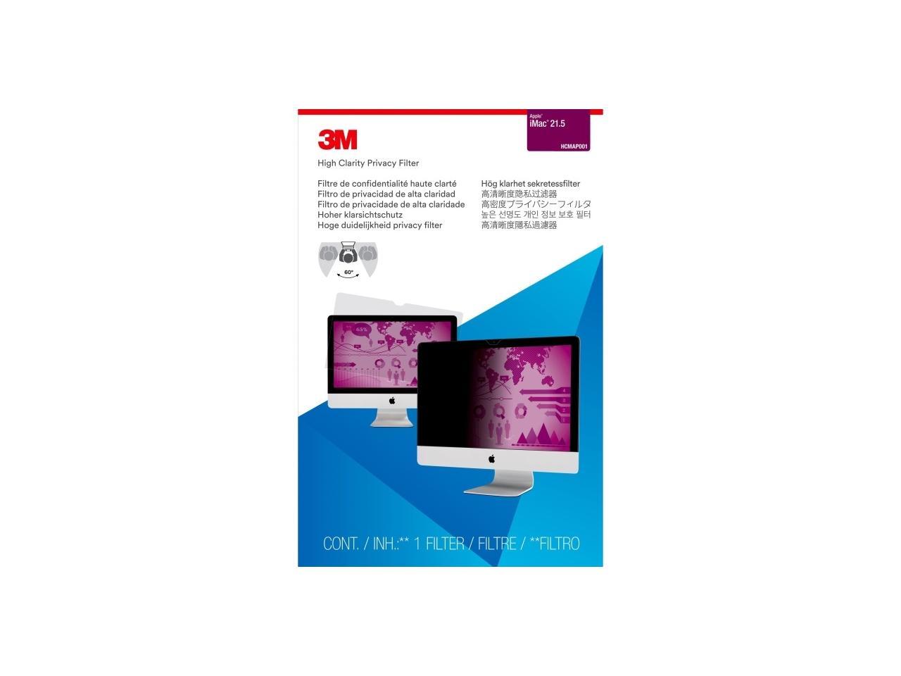 3M HCMAP001 High Clarity Privacy Filter for 21.5" Apple iMac